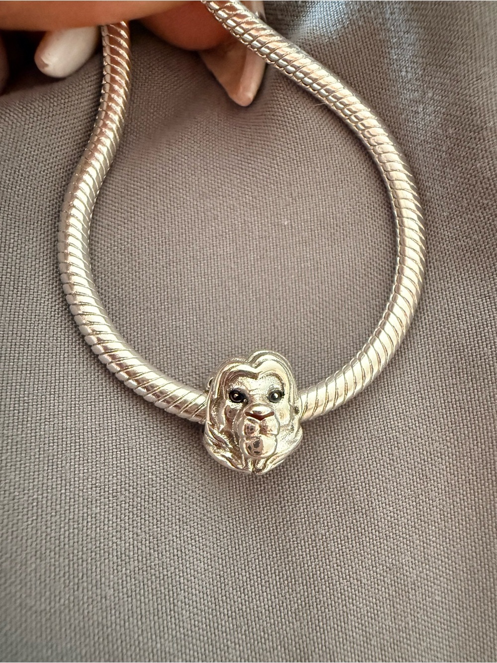 Pandora Disney Simba Silver Charm